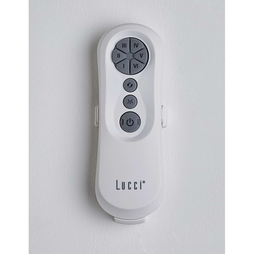 Lucci air 213355-LED Reguliuojamas lubinis ventiliatorius NAUTICA 1xGX53/12W/230V ruda/blizgus chromas + nuotolinio valdymo pultas