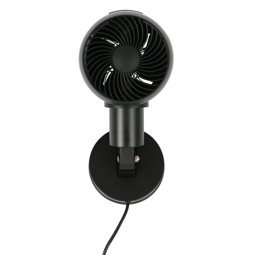 Lucci Air 21612649 - Sieninis ventiliatorius JET 32W/230V juoda + nuotolinio valdymo pultas