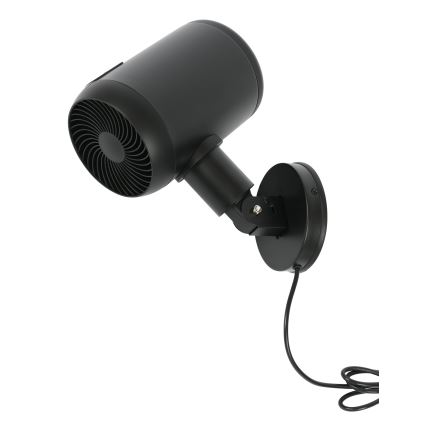 Lucci Air 21612649 - Sieninis ventiliatorius JET 32W/230V juoda + nuotolinio valdymo pultas