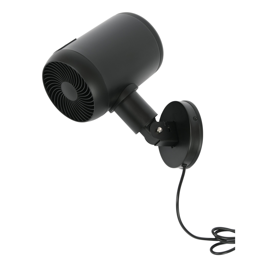 Lucci Air 21612649 - Sieninis ventiliatorius JET 32W/230V juoda + nuotolinio valdymo pultas