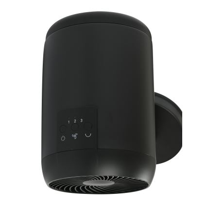 Lucci Air 21612649 - Sieninis ventiliatorius JET 32W/230V juoda + nuotolinio valdymo pultas