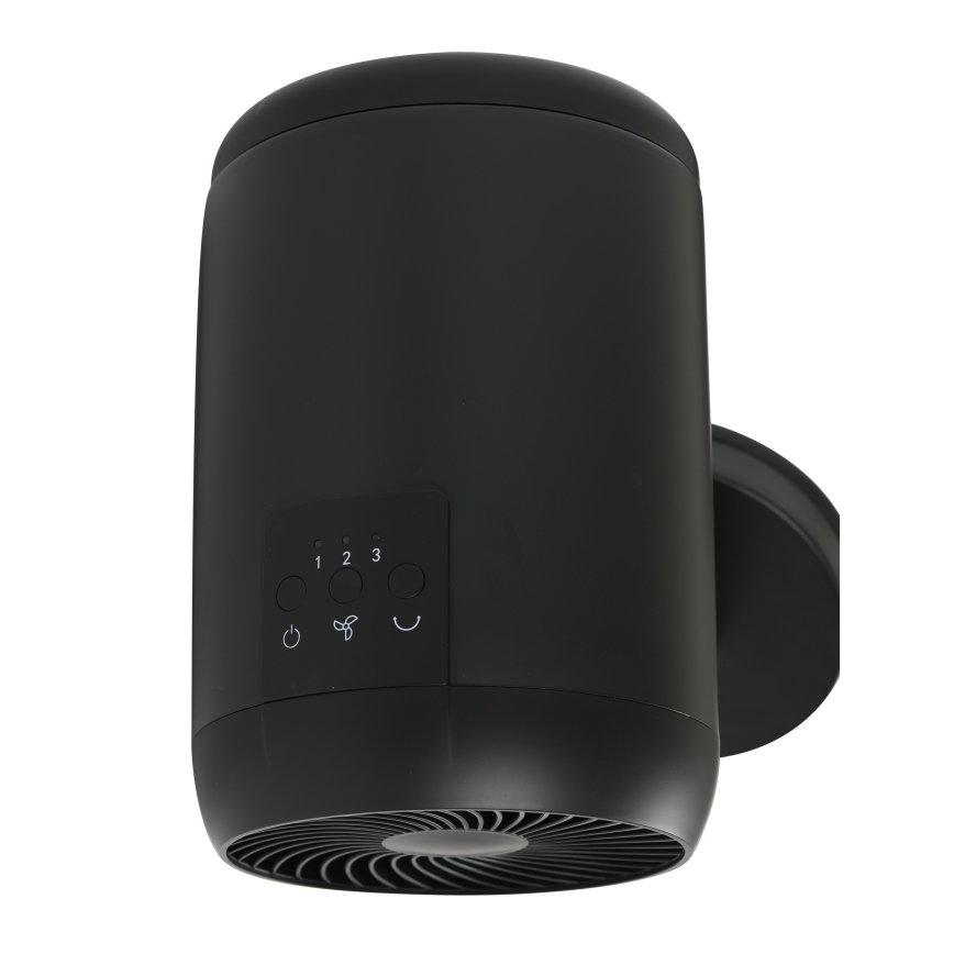 Lucci Air 21612649 - Sieninis ventiliatorius JET 32W/230V juoda + nuotolinio valdymo pultas