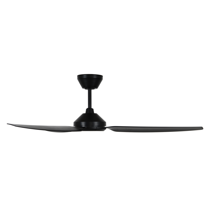 Lucci air 21616349 - Lubų ventiliatorius POLIS IP55 juodas + nuotolinio valdymo pultas