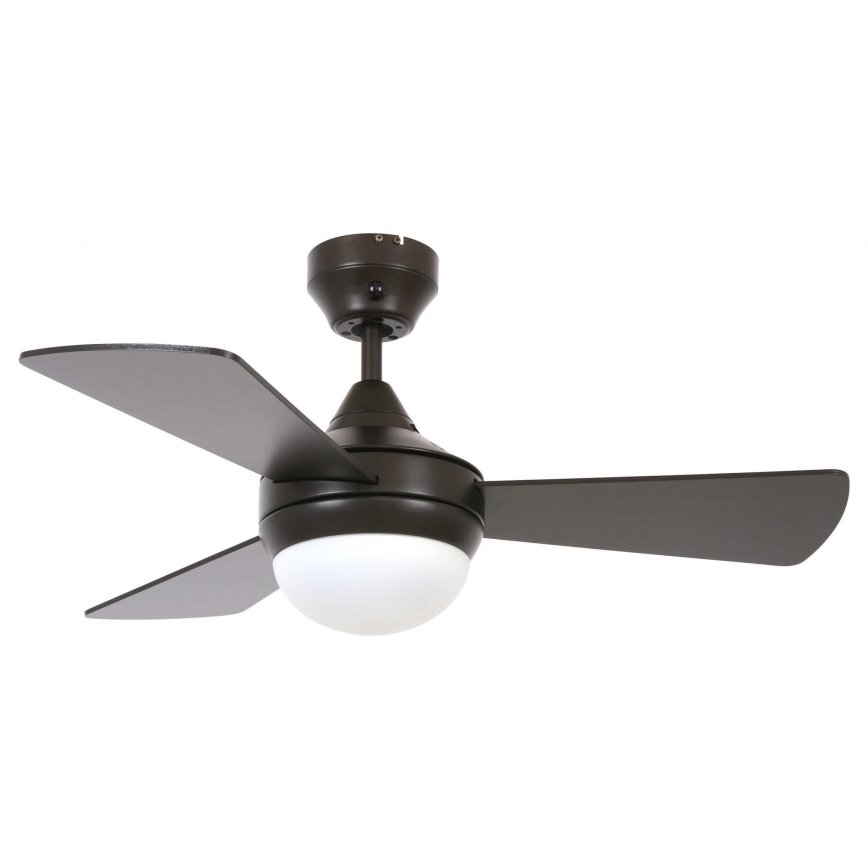 Lucci Air 512311 - Lubinis ventiliatorius AIRLIE HUGGER 2xE27/15W/230V medis/ruda + nuotolinio valdymo pultas