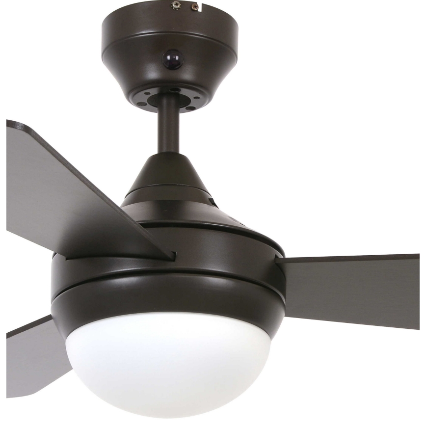 Lucci Air 512311 - Lubinis ventiliatorius AIRLIE HUGGER 2xE27/15W/230V medis/ruda + nuotolinio valdymo pultas