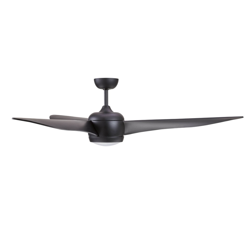 Lucci air 512910 - LED lubinis ventiliatorius AIRFUSION NORDIC LED/20W/230V juoda + nuotolinio valdymo pultas