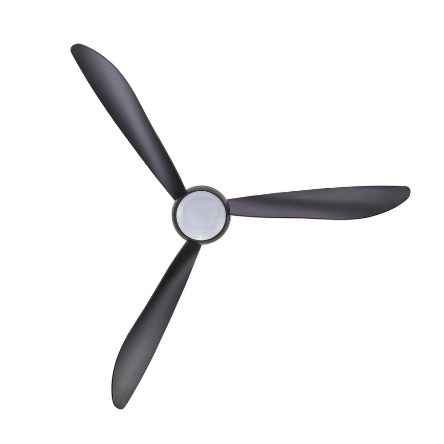 Lucci air 512910 - LED lubinis ventiliatorius AIRFUSION NORDIC LED/20W/230V juoda + nuotolinio valdymo pultas