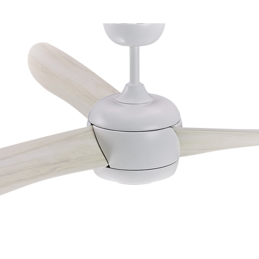 Lucci air 512911 - LED lubinis ventiliatorius AIRFUSION NORDIC LED/20W/230V medis/balta + nuotolinio valdymo pultas