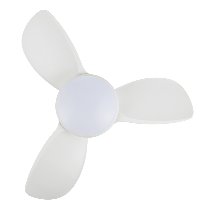 Lucci air 513071 - LED Pritemdomas lubinis ventiliatorius SYROS LED/18W/230V 3000/4000/6000K balta + nuotolinio valdymo pultas