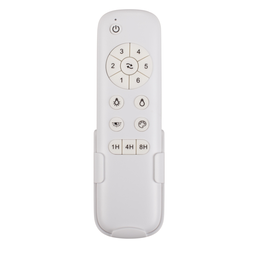 Lucci air 513071 - LED Pritemdomas lubinis ventiliatorius SYROS LED/18W/230V 3000/4000/6000K balta + nuotolinio valdymo pultas