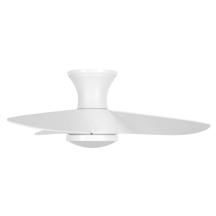 Lucci Air 51307149 - LED reguliuojamo šviesumo lubų ventiliatorius SYROS II LED/18W/230V 3000/4000/6000K, skersmuo 76 cm, baltas + nuotolinis valdymas