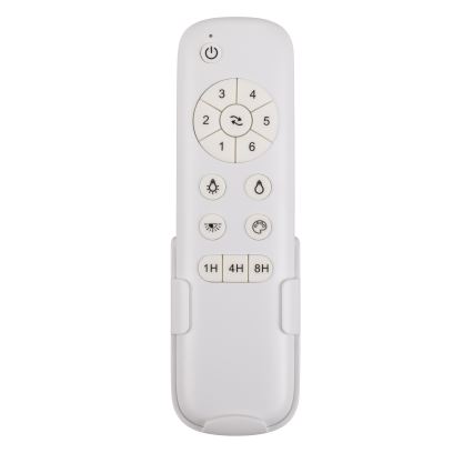 Lucci air 513072 - LED Reguliuojamas lubinis ventiliatorius BRONX LED/18W/230V 3000/4000/6000K juoda/blizgus chromas + nuotolinio valdymo pultas