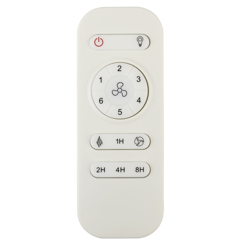Lucci air 513075 - LED lubinis ventiliatorius VECTOR LED/25W/230V 3000/4200/6500K balta + nuotolinio valdymo pultas