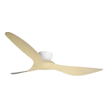 Lucci Air 514031 - lubų ventiliatorius KOTARA, skersmuo 137 cm, smėlinė/balta + nuotolinio valdymo pultas