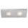 Lucide 12160/14/67 - LED Sieninis vonios šviestuvas WINX-LED 2xGX53/7W/230V