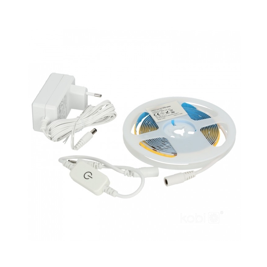 LED reguliuojama juosta LED/25W/230V 3m 3000K