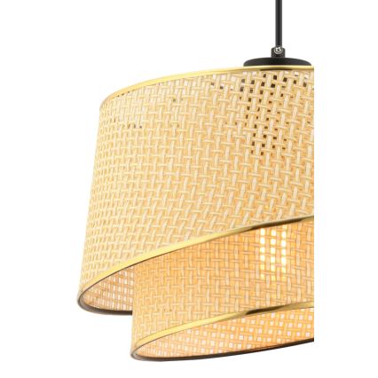 Lustra BARETTE 1xE27/60W/230V ruda/zlotá