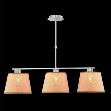 LUXERA 18066 - Sietynas COMBO 3xE27/60W smėlio spalva