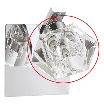 LUXERA 34038 - Atsarginis stiklas sieniniam šviestuvui ZENITH