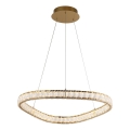 LUXERA 46151 - LED liustra ant troselio MIST LED/43W/230V 4000K auksinė