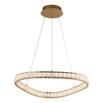 LUXERA 46151 - LED liustra ant troselio MIST LED/43W/230V 4000K auksinė