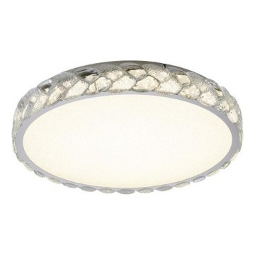 LUXERA 46154 - LED lubinis šviestuvas LARUNA LED/43W/230V 4000K Ø 60 cm matinis chromas