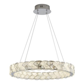 LUXERA 46156 - LED liustra ant laido LARUNA LED/38W/230V 4000K matinis chromas