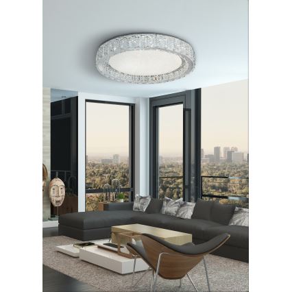 LUXERA 62438 - LED lubinis šviestuvas ALLURIA LED/60W/230V 4000K 80 cm