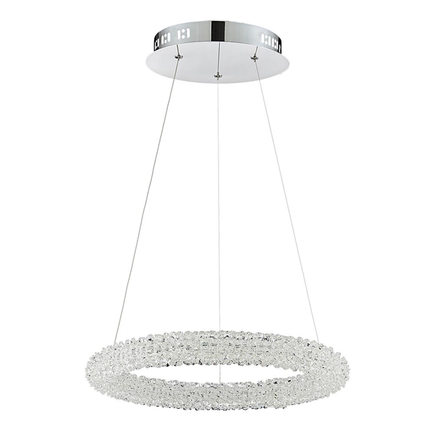 Luxera 64391 - LED krištolinis sietynas, kabinamas ant virvės ALMEDA LED/24W/230V