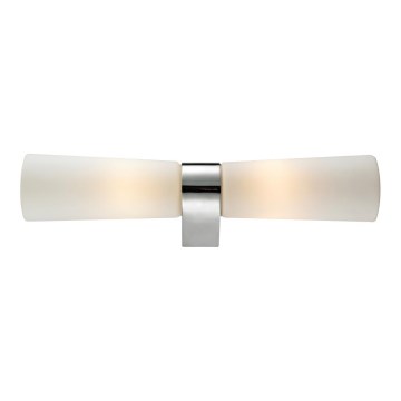 LUXERA 68052 - Vonios kambario šviestuvas PARADIS 2xE14/40W/230V IP44