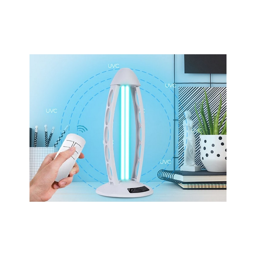 Luxera 70416 - Baktericidinė lempa UVC /38W/230V + Valdymo pultas