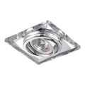 LUXERA 71052 - Įleidžiamas šviestuvas ELEGANT 1xGU10/50W/230V