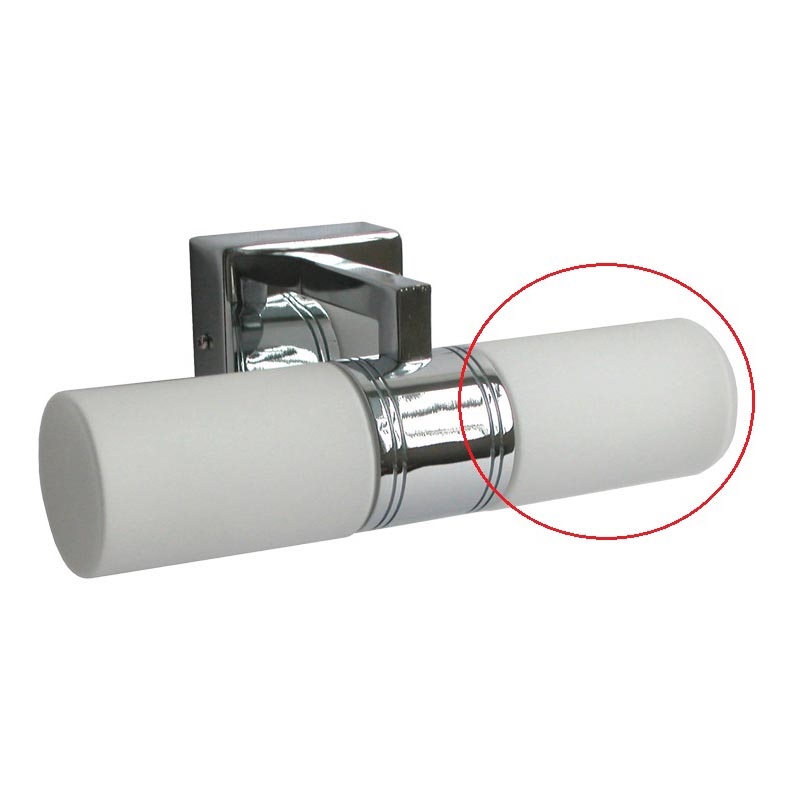 Luxera 8001 - Pakeitimo stiklas ANITA G9 balta