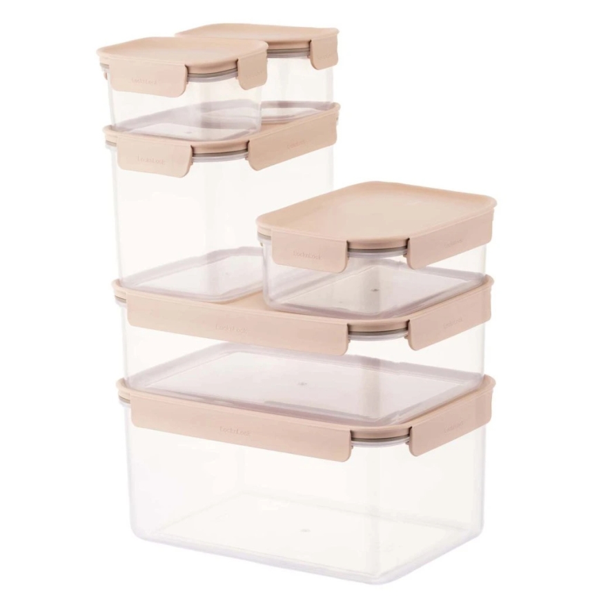 Maisto dėžutė CLASSIC PLUS 0,91 l rožinė/skaidri