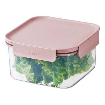 Maisto dėžutė CLASSIC PLUS 1,25 l rožinė/skaidri