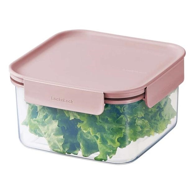 Maisto dėžutė CLASSIC PLUS 1,25 l rožinė/skaidri