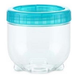 Maisto dėžutė INTERLOCK 0,5 l turkis/permatoma