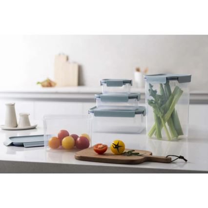 Maisto indas CLASSIC PLUS, 4 l, mėlynas/skaidrus