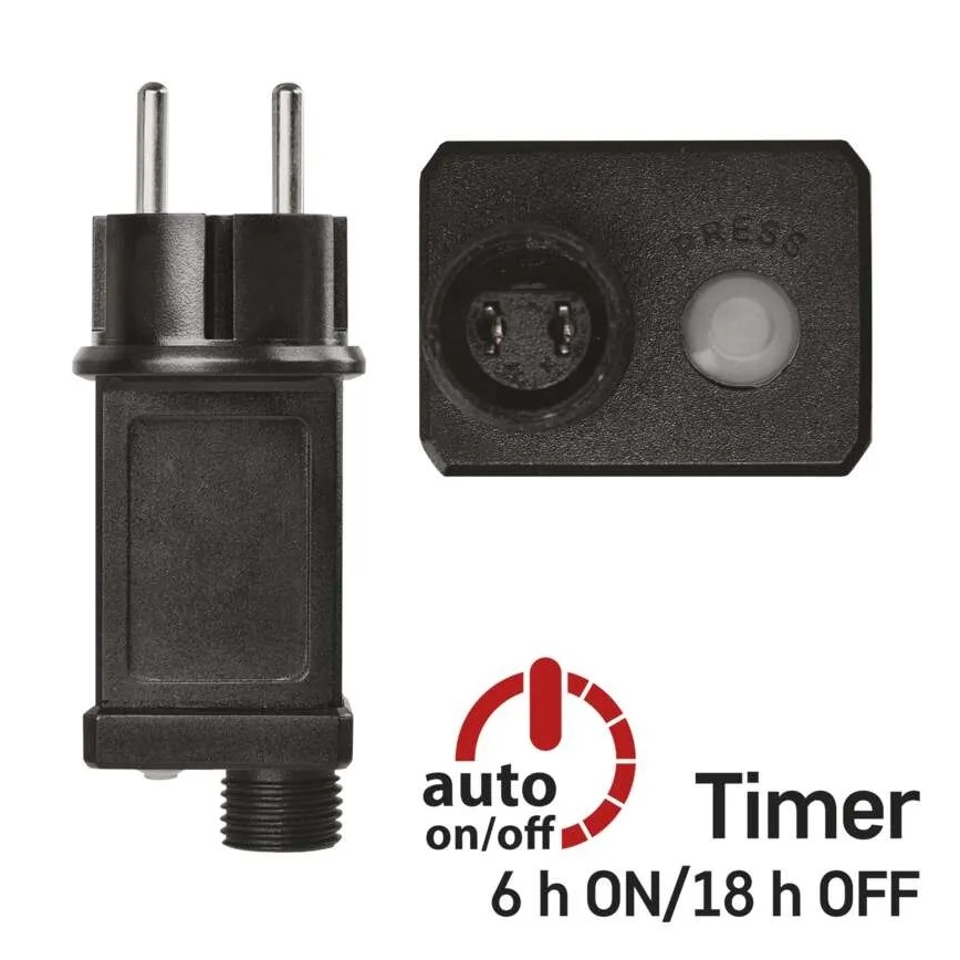 Maitinimas kalėdinėms pajungimo lemputėms 230V IP44