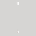 Maitinimo kabelis EDI 1xE27/60W/230V 90 cm, baltas