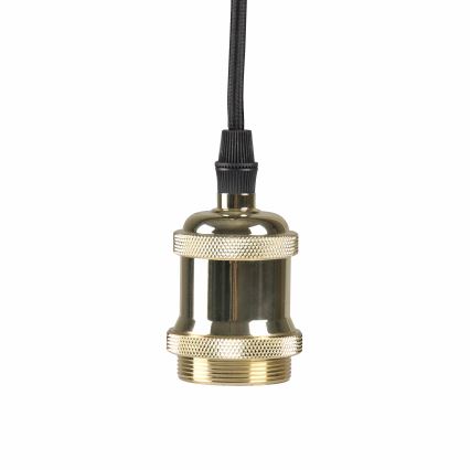 Maitinimo laidas 1xE27/20W/230V auksinis