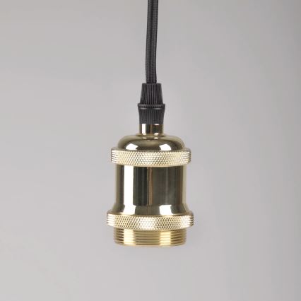 Maitinimo laidas 1xE27/20W/230V auksinis