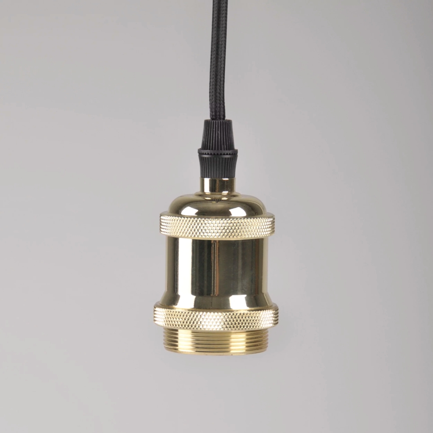 Maitinimo laidas 1xE27/20W/230V auksinis