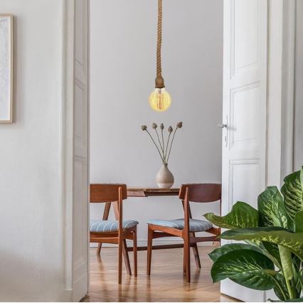 Maitinimo laidas 1xE27/60W/230V 1 m