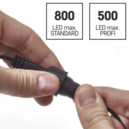 Maitinimo šaltinis kalėdiniam sujungiamam apšvietimui 12W/230V IP44