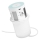 Maitinimo stulpelis stalviršiui su belaidžiu įkrovimu 4x230V + 2x USB-A + 2x USB-C baltas