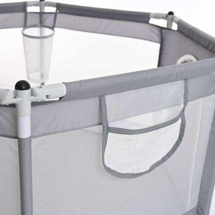 Maniežas 120 cm pilka