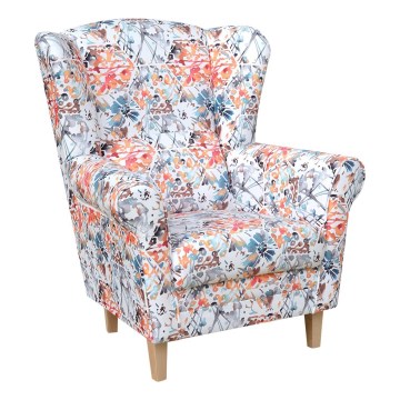 Margaspalvis sparnuotasis fotelis GALA