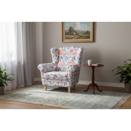 Margaspalvis sparnuotasis fotelis GALA