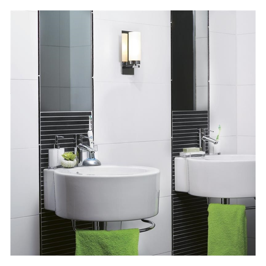 Markslöjd 102476 - Sieninis vonios šviestuvas NORRSUNDET 1xE14/40W/230V IP44